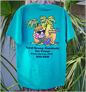 Royal Scoop Cone Man shirt
