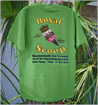 Royal Scoop Logo shirt